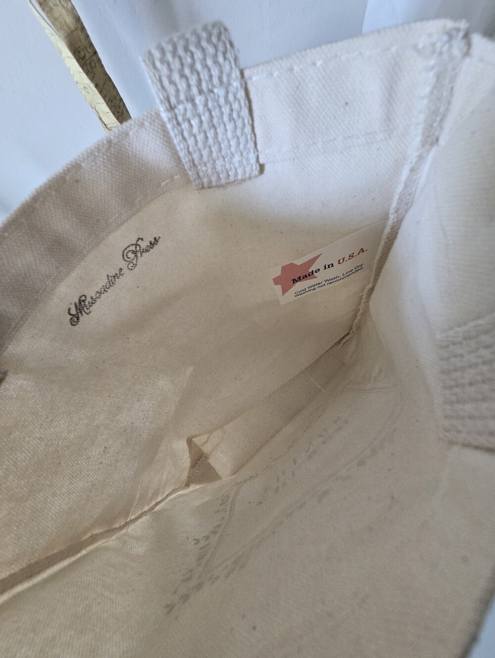 Bible Tote Bag Muscadine Press NWT - Picture 5 of 5